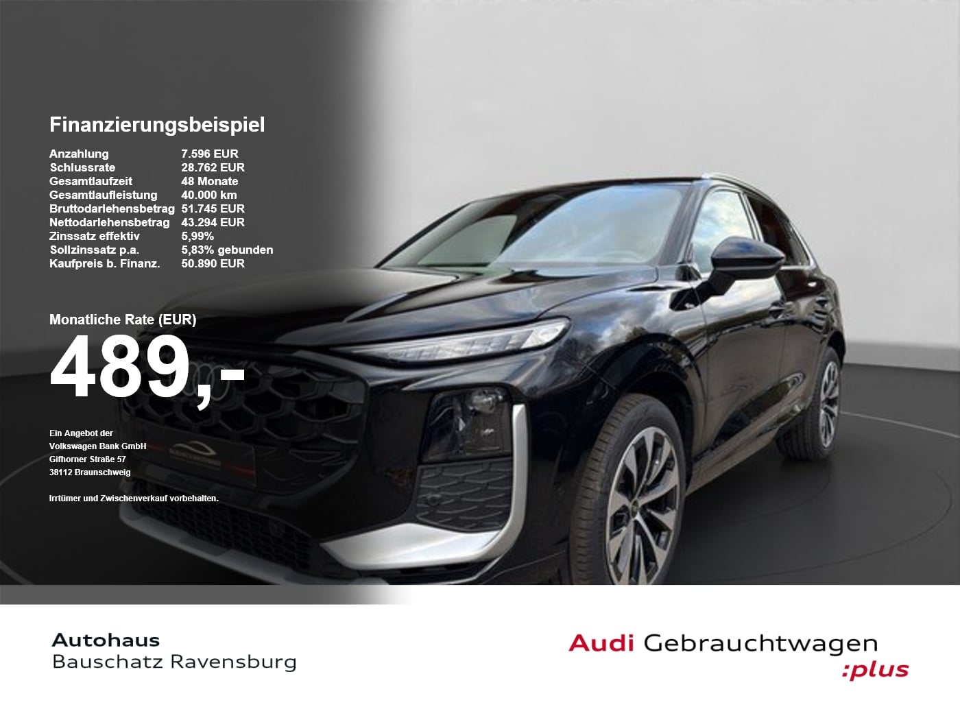 Audi Q3 SUV TFSI S tronic TechPlus*Pano* S line