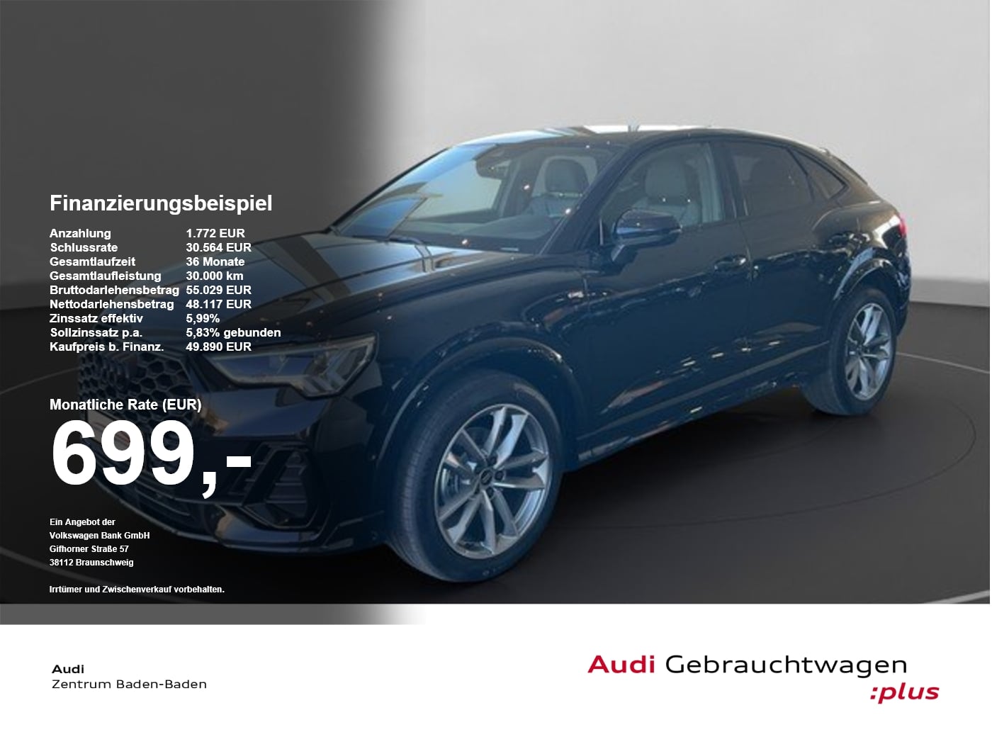Audi Q3 Sportback S line 35 TFSI MMI+*LED*SHZ
