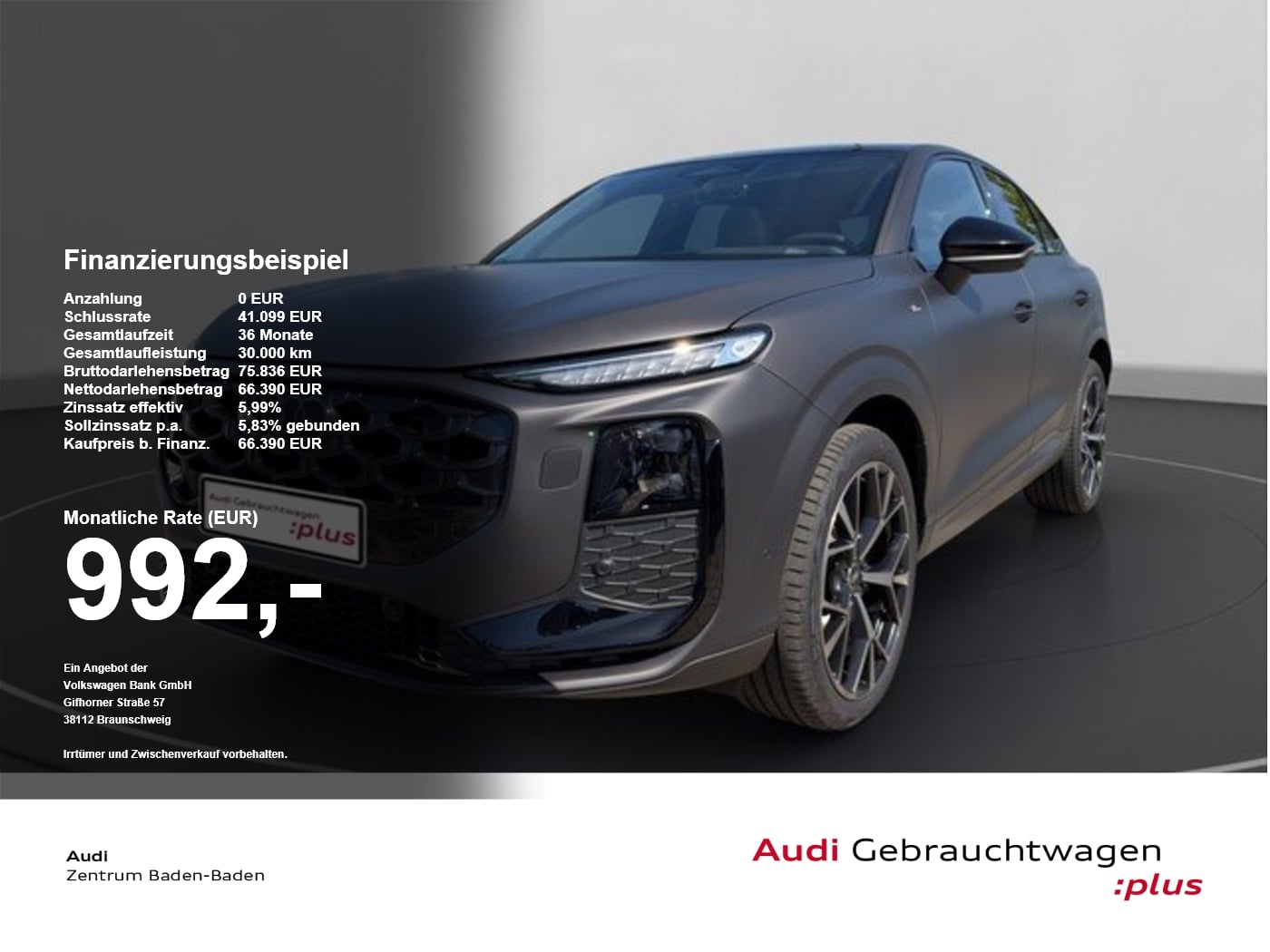 Audi Q3 SB TFSI quattro 195kW TechPro*DMatrix