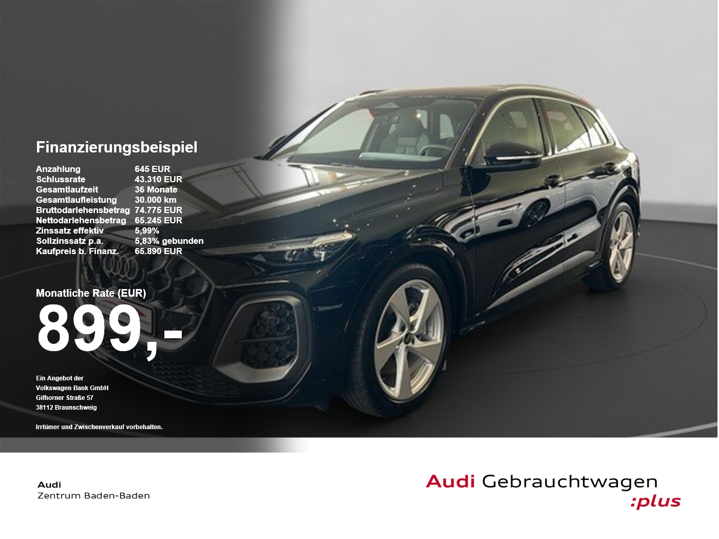 Audi Q5 TDI quattro S tronic MMI+Tech Pro*S line