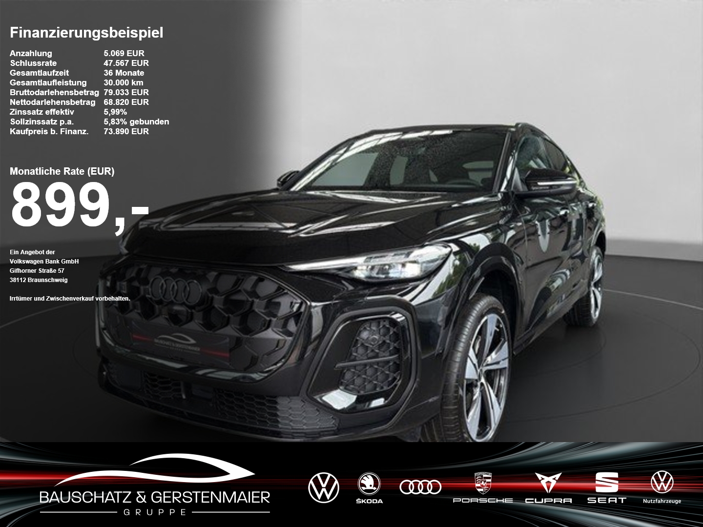 Audi Q5 SB TDI quattro MMI+Tech Pro*2x S line