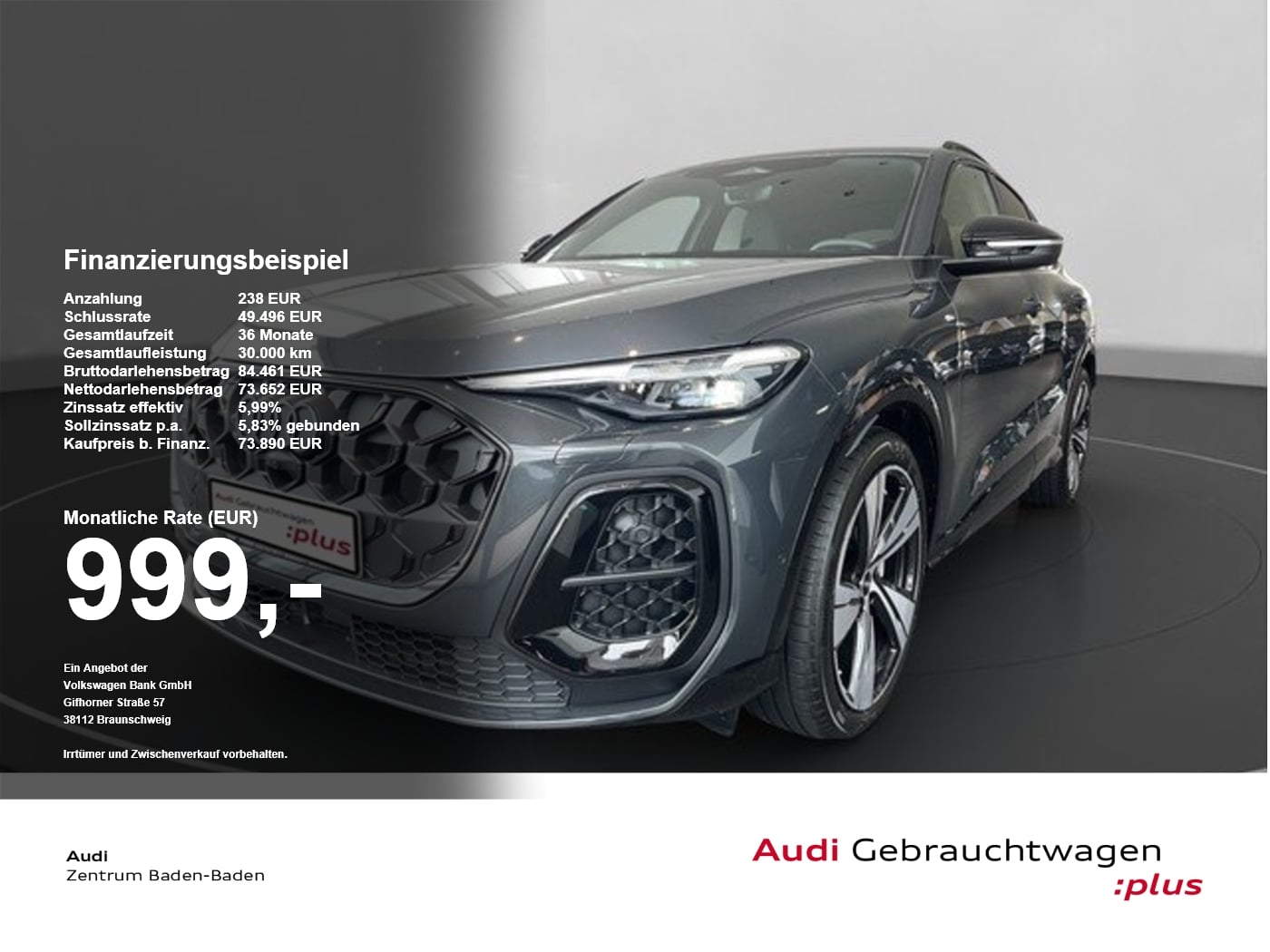 Audi Q5 SB TDI quattro MMI+Tech Pro*2x S line