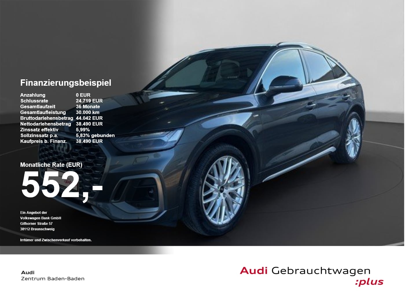 Audi Q5 Sportback 50 TFSI e quattro S line MATRIX*HUD SHZ