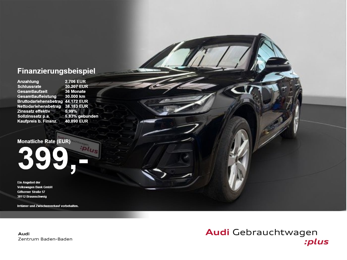 Audi Q5 Sportback 50 TDI quattro S line *NAVI*OPTIK* el.Heck
