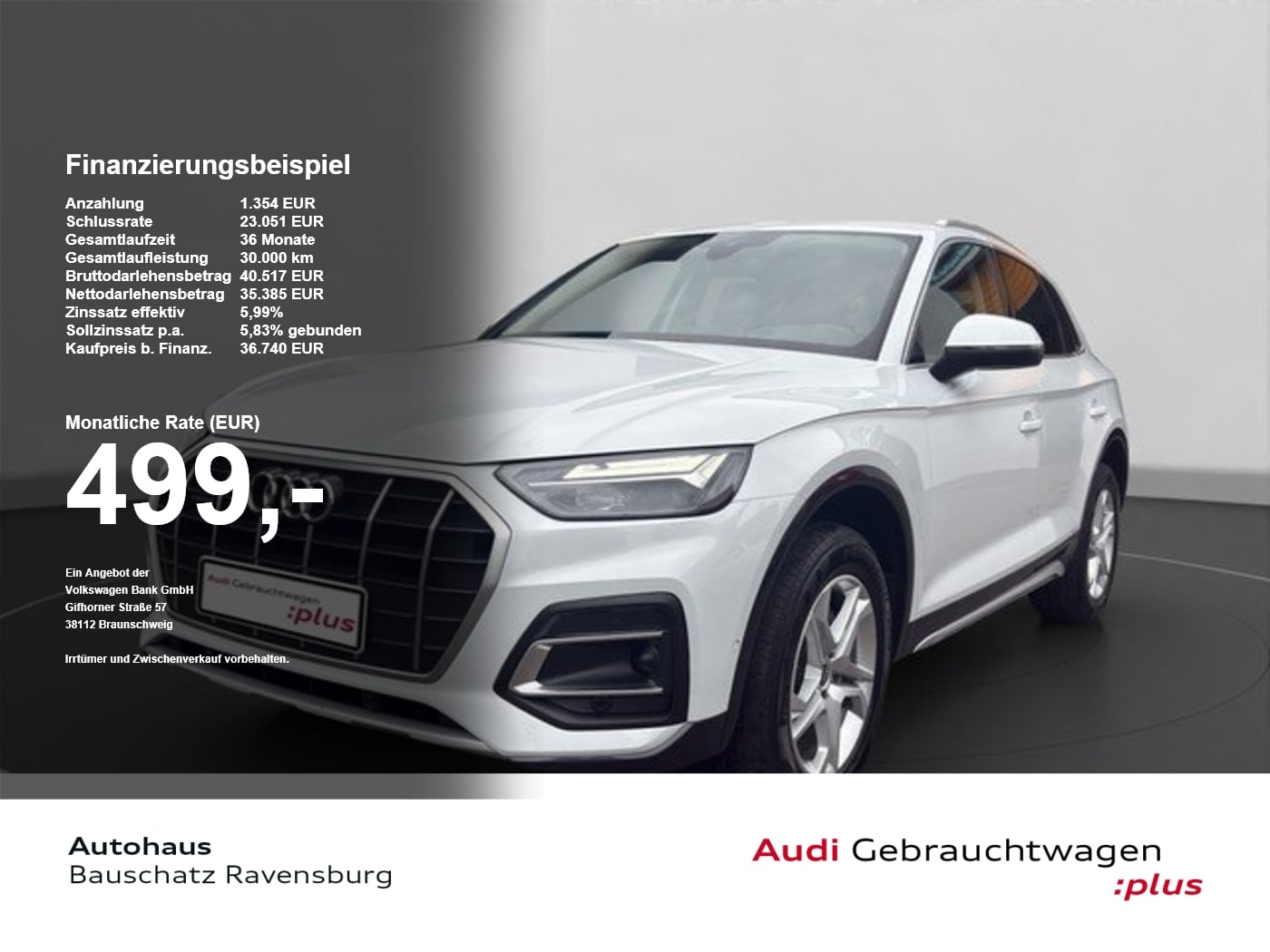 Audi Q5 40 TDI quattro advanced LED*HUD*AHK*NAVI*SZH* LM