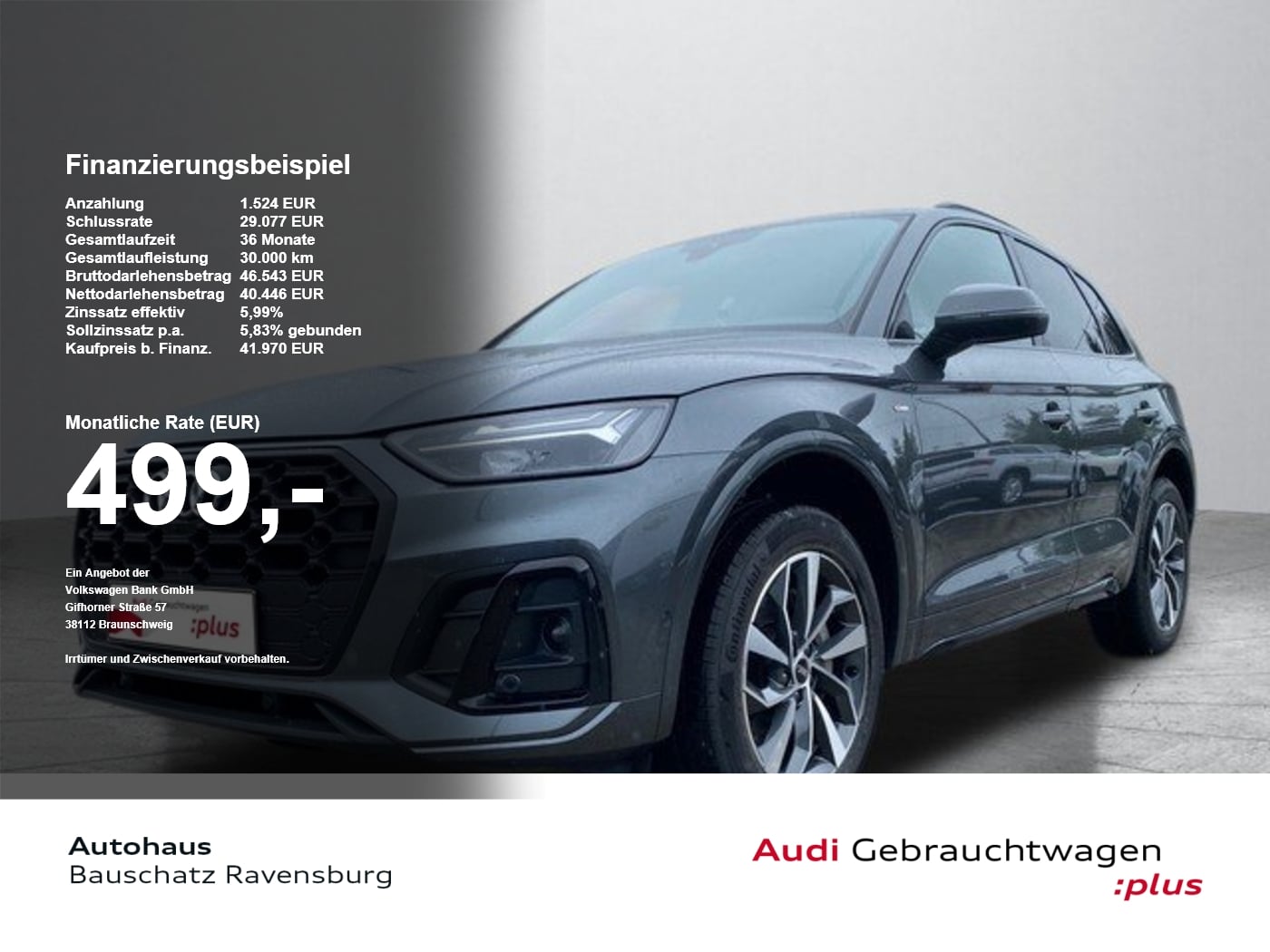 Audi Q5 50 TDI quattro S line *VIRTUAL*OPTIK*LED*SZH* el.Heck