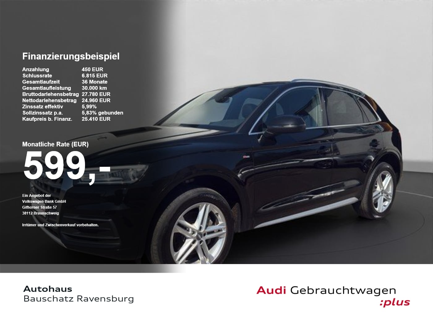 Audi Q5 45 TFSI quattro sport *AHK*NAVI*RFK*GRA*SZH* Sportp. PDC el.Heck
