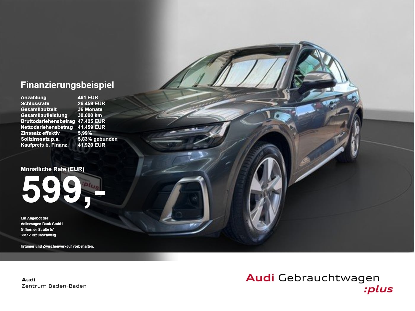 Audi Q5 50 TFSI e quattro S line *MATRIX*AHK*SOUND* PDC