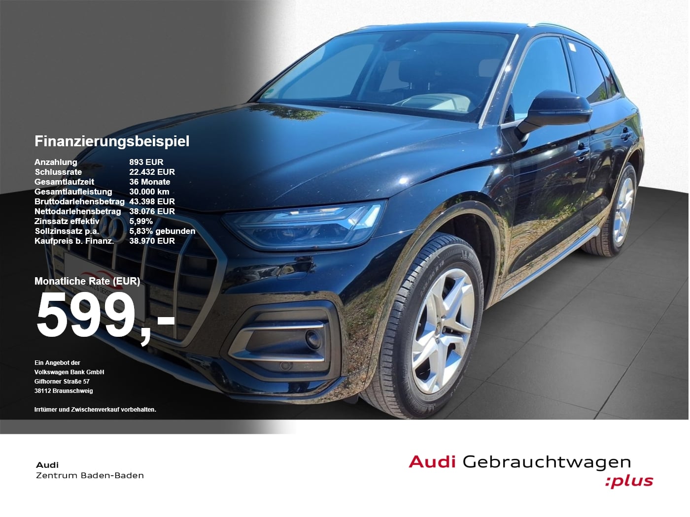 Audi Q5 50 TFSI e quattro advanced *MATRIX*PANO*RFK*