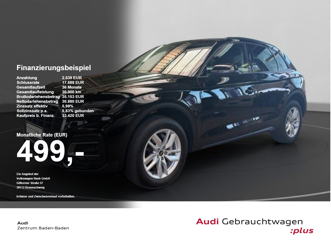 Audi Q5 50 TFSI e quattro LED*RFK*VIRTUAL*ACC*NAVI* PDC DynLicht