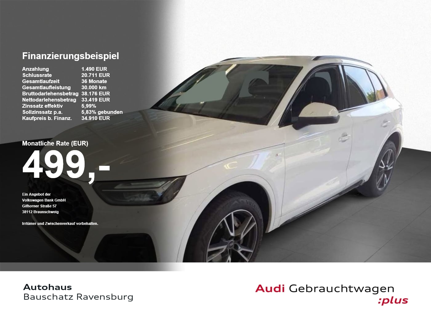 Audi Q5 40 TDI quattro S line *LED*AHK*RFK*ACC*SZH* PDC