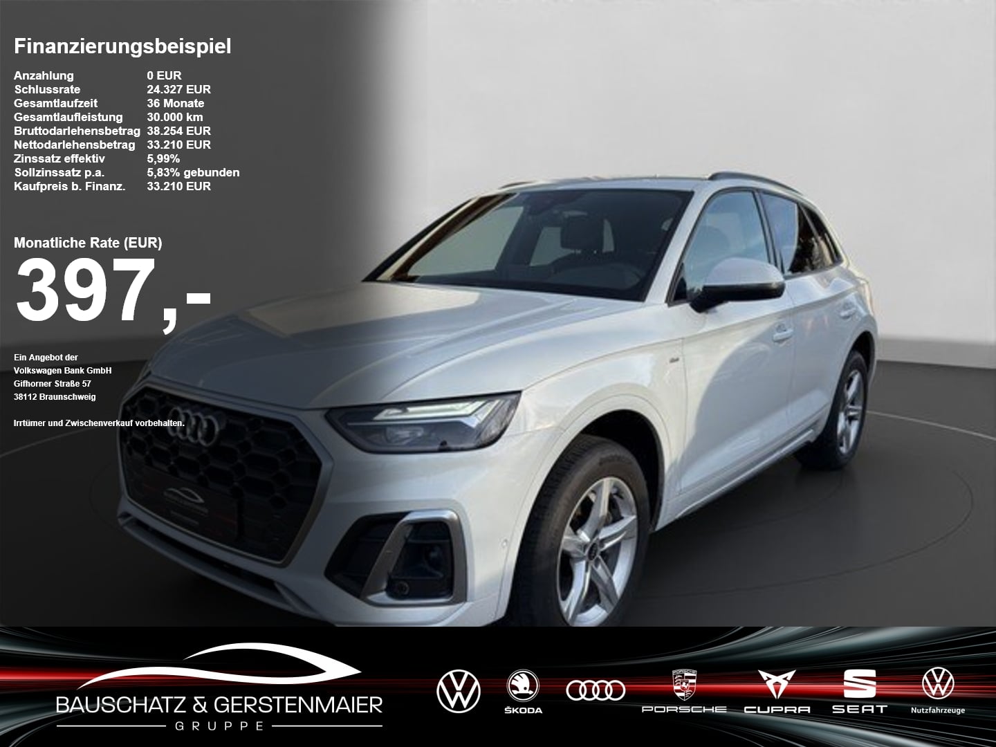Audi Q5 40 TDI quattro S tronic S line ACC*360GRAD Virtual