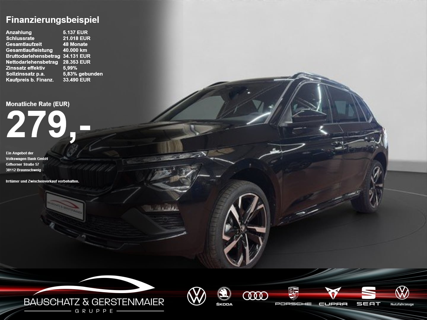 Skoda Kamiq Monte Carlo 1.5 TSI 110 kW 7-Gang-