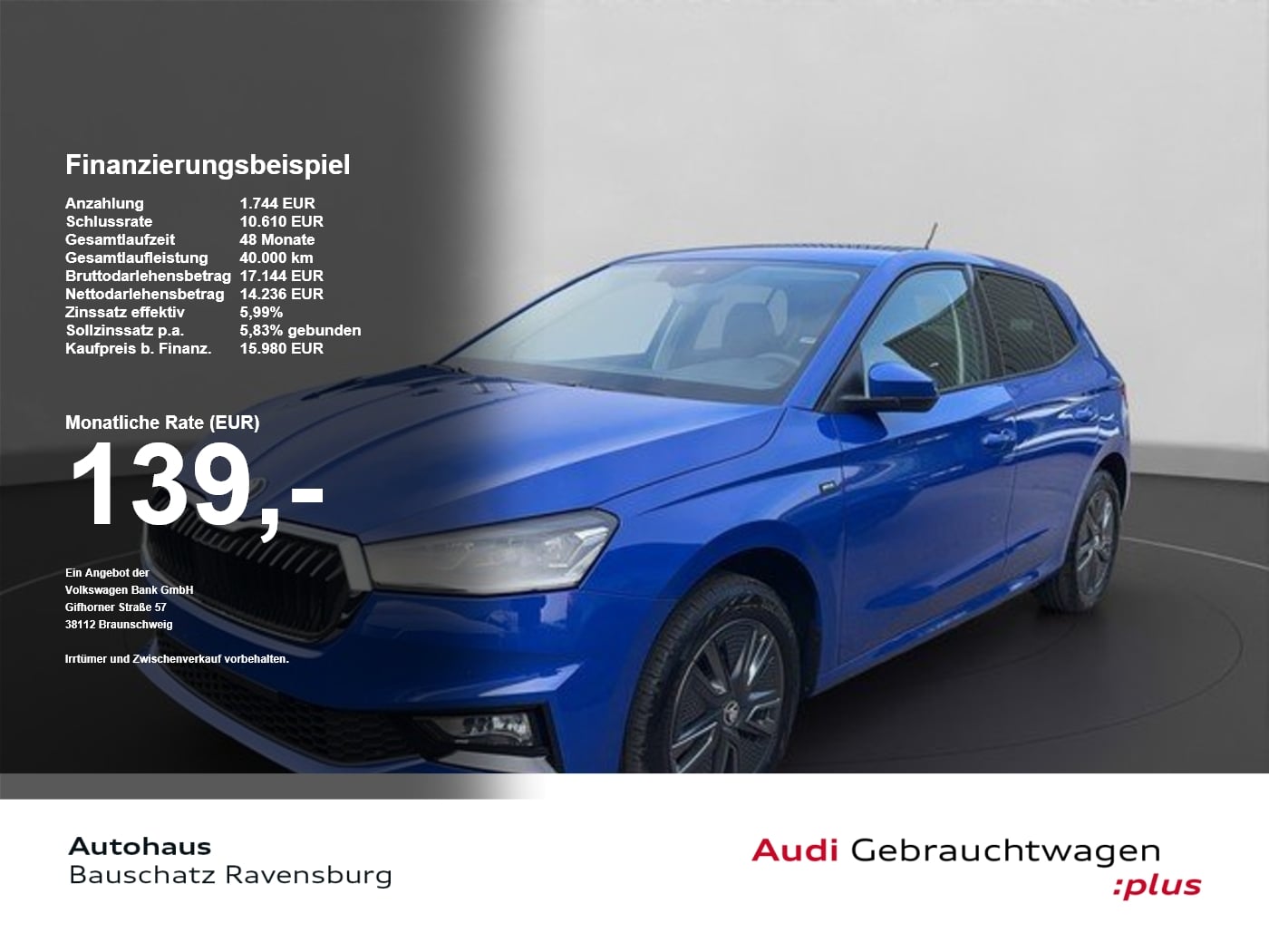 Skoda Fabia Drive 1.0 Drive