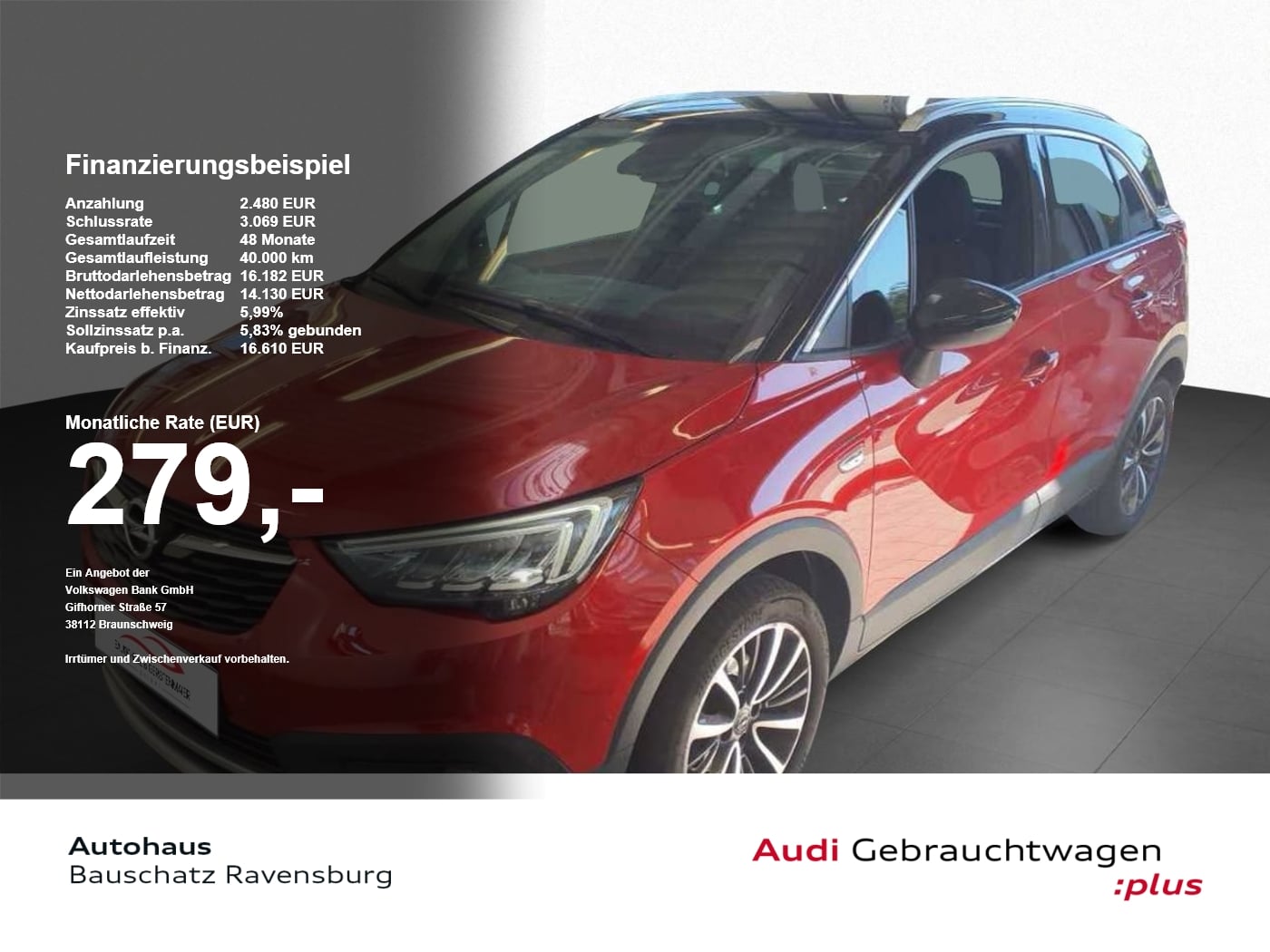 Opel Crossland Ultimate NAVI*HEAD-UP* Navi DynLicht