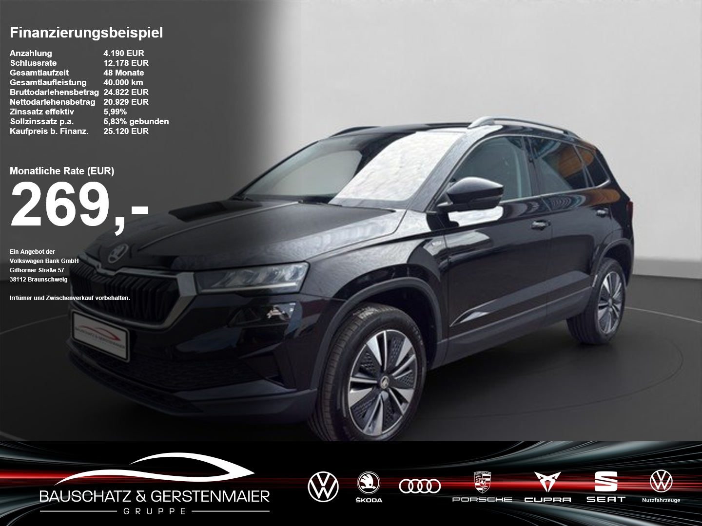 Skoda Karoq 2.0 TDI DSG Tour *LED*VIRTUAL*SZH*RFK*PDC* AHK LED Navi PDC Kam.