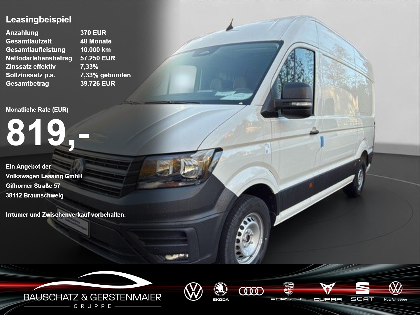 VW Crafter 35 Kasten MR HD 2.0 TDI *STHZ*NAVI*RFK*