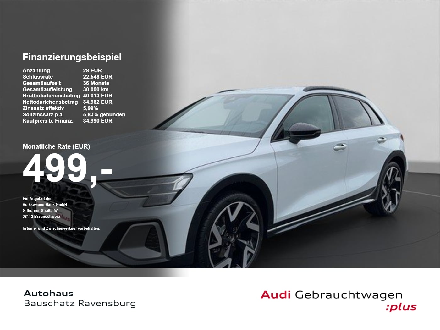 Audi A3 allstreet 35 TDI