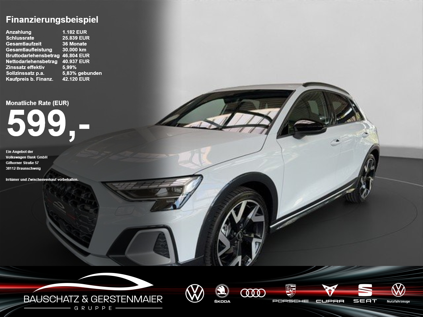 Audi A3 allstreet 35 TDI S tronic NAVI*LEDER*MATRIX