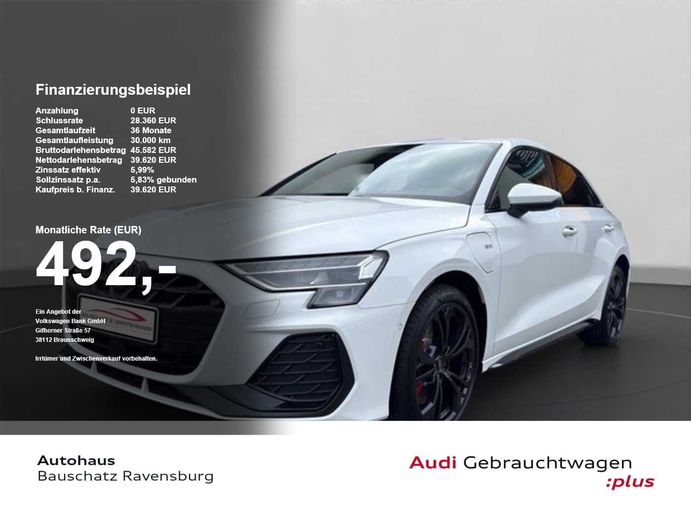 Audi A3 Sportback TFSI e 200 kW S line S line *LED*