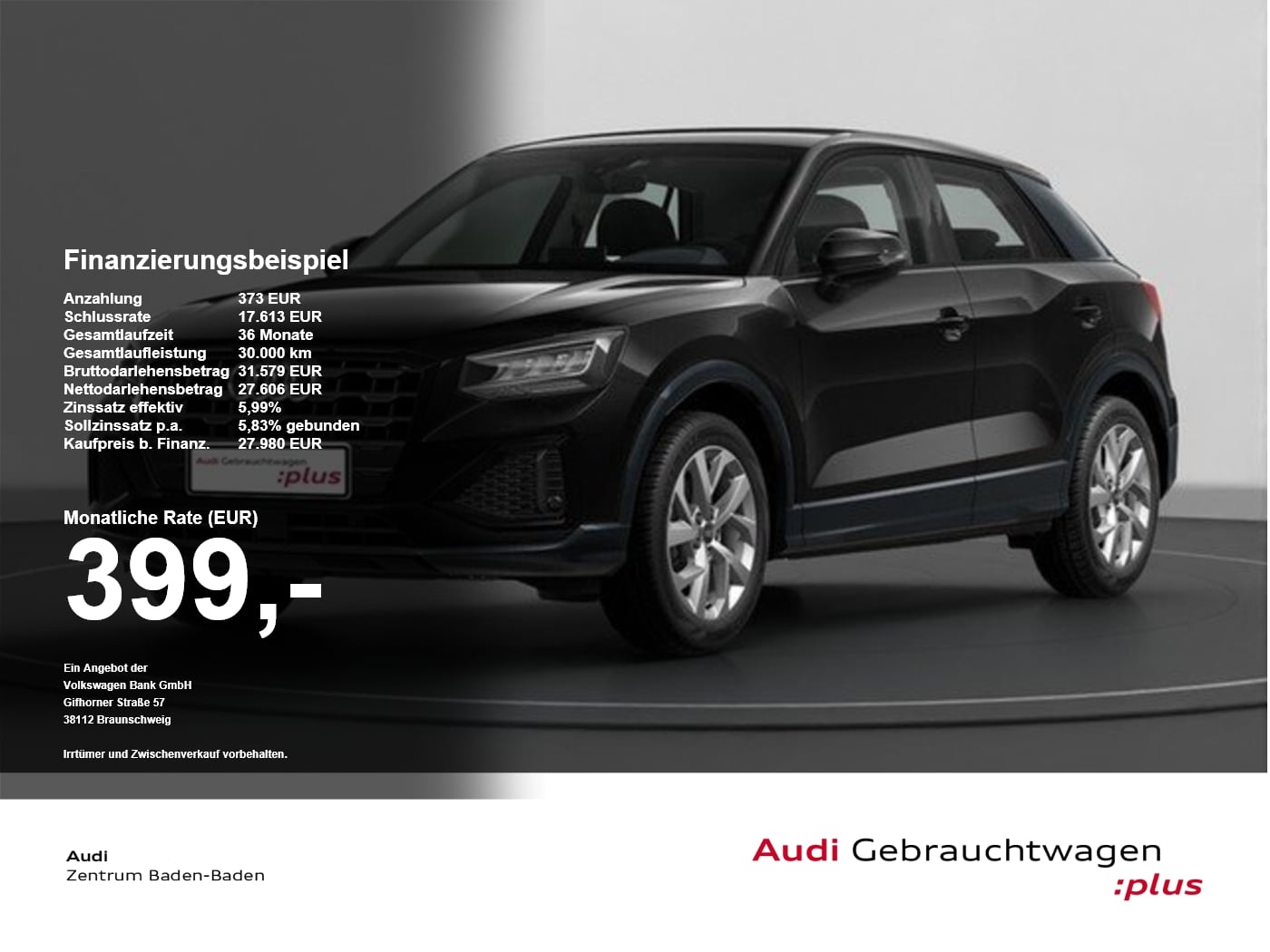 Audi Q2 30 TDI advanced *LEDER*SH*NAVI*OPTIK*KAMERA* PDC ACC SpurH