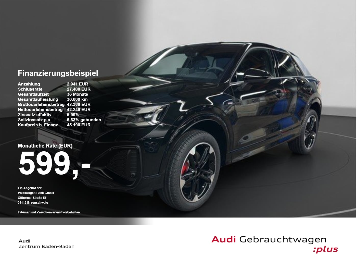 Audi Q2 S line 35 TFSI Matrix*Pano*Sonos*S line