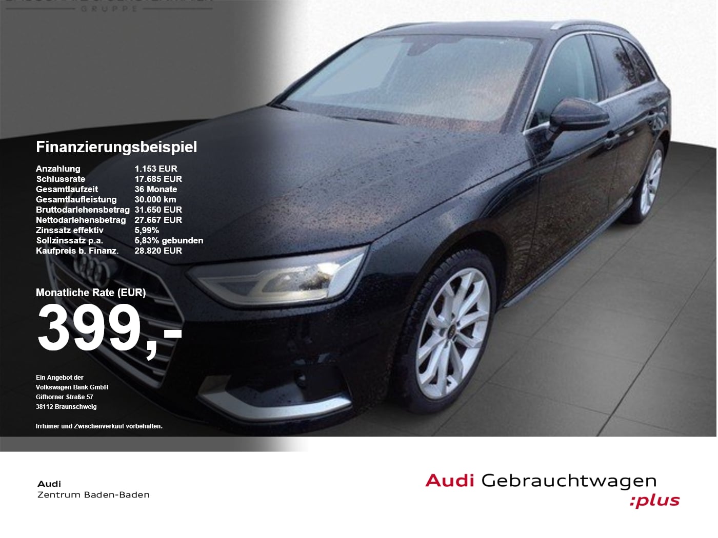 Audi A4 Avant 35 TFSI advanced *NAVI*VIRTUAL*ACC*RFK* PDC