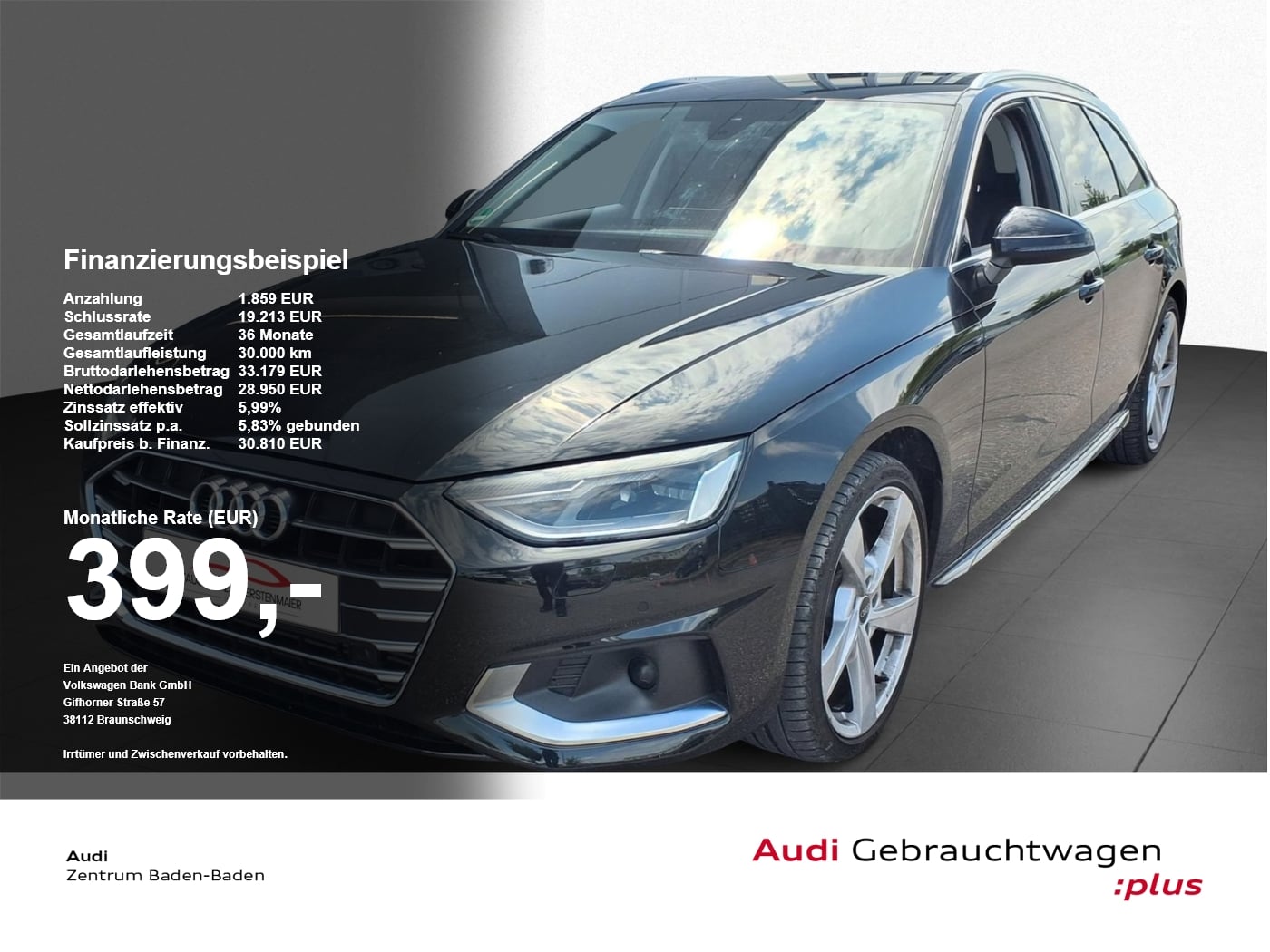 Audi A4 Avant 35 TFSI advanced *NAVI*VIRTUAL*ACC*SZH* PDC