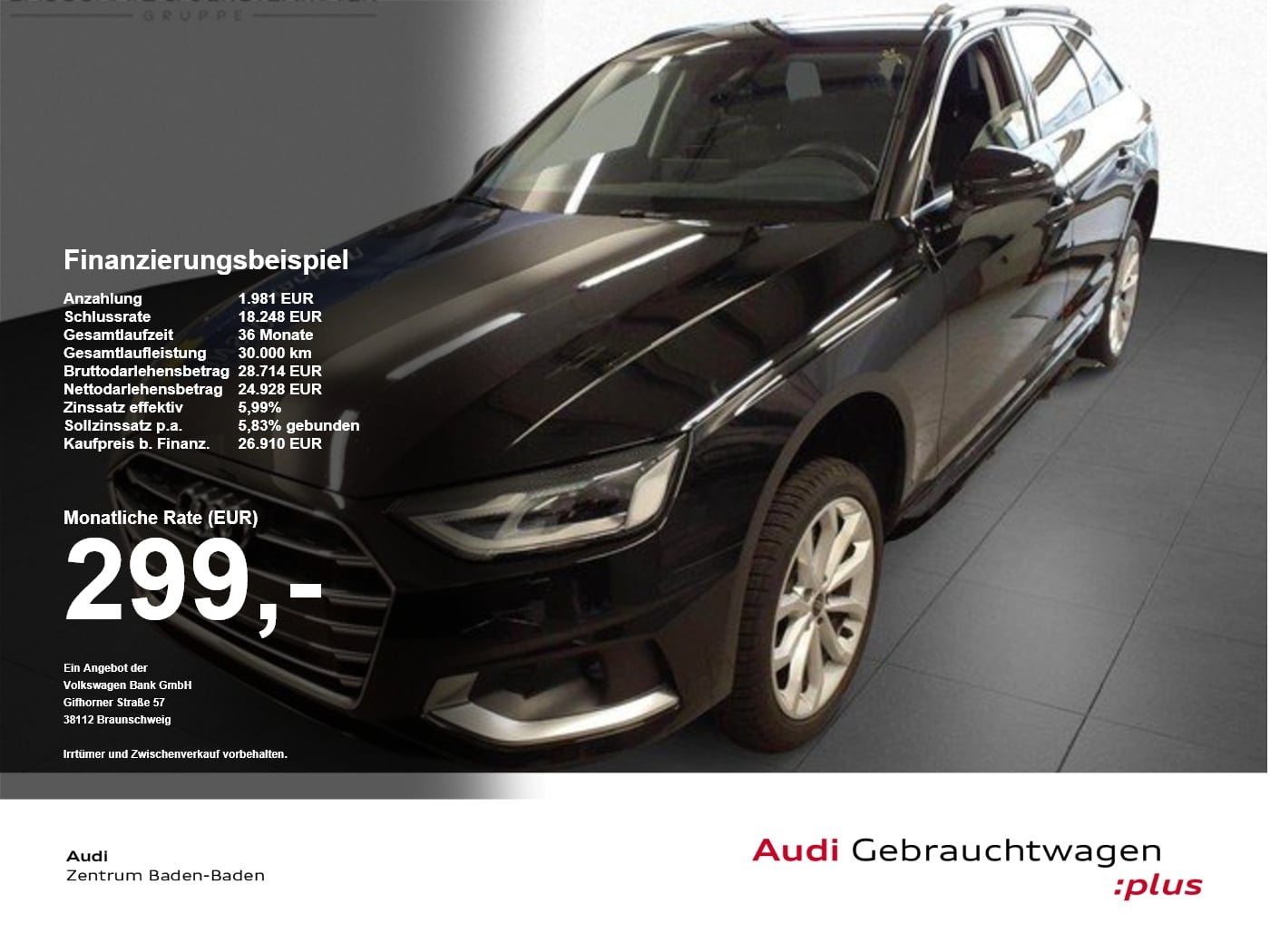 Audi A4 Avant 35 TFSI advanced *NAVI*VIRTUAL*ACC*SZH* PDC