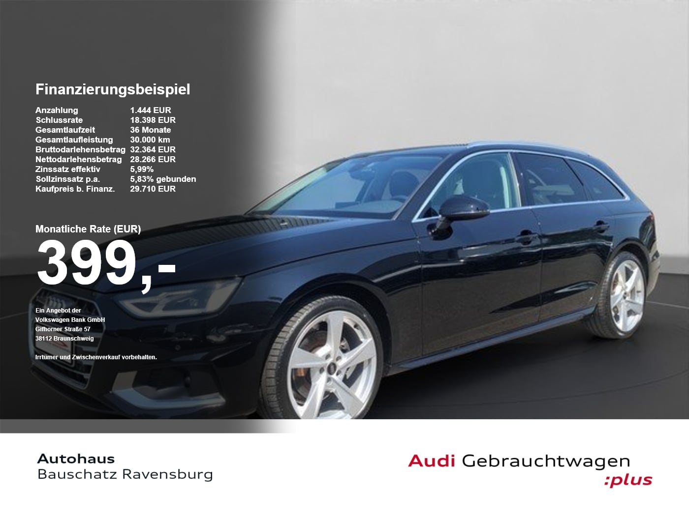 Audi A4 Avant 35 TFSI advanced *RFK*NAVI*VIRTUAL*ACC* PDC