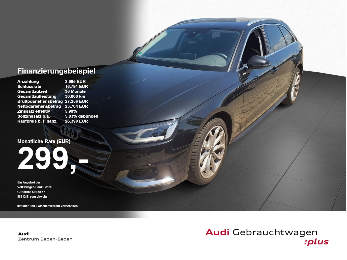 Audi A4 Avant 35 TFSI advanced *LEDER*NAVI*VIRTUAL* PDC