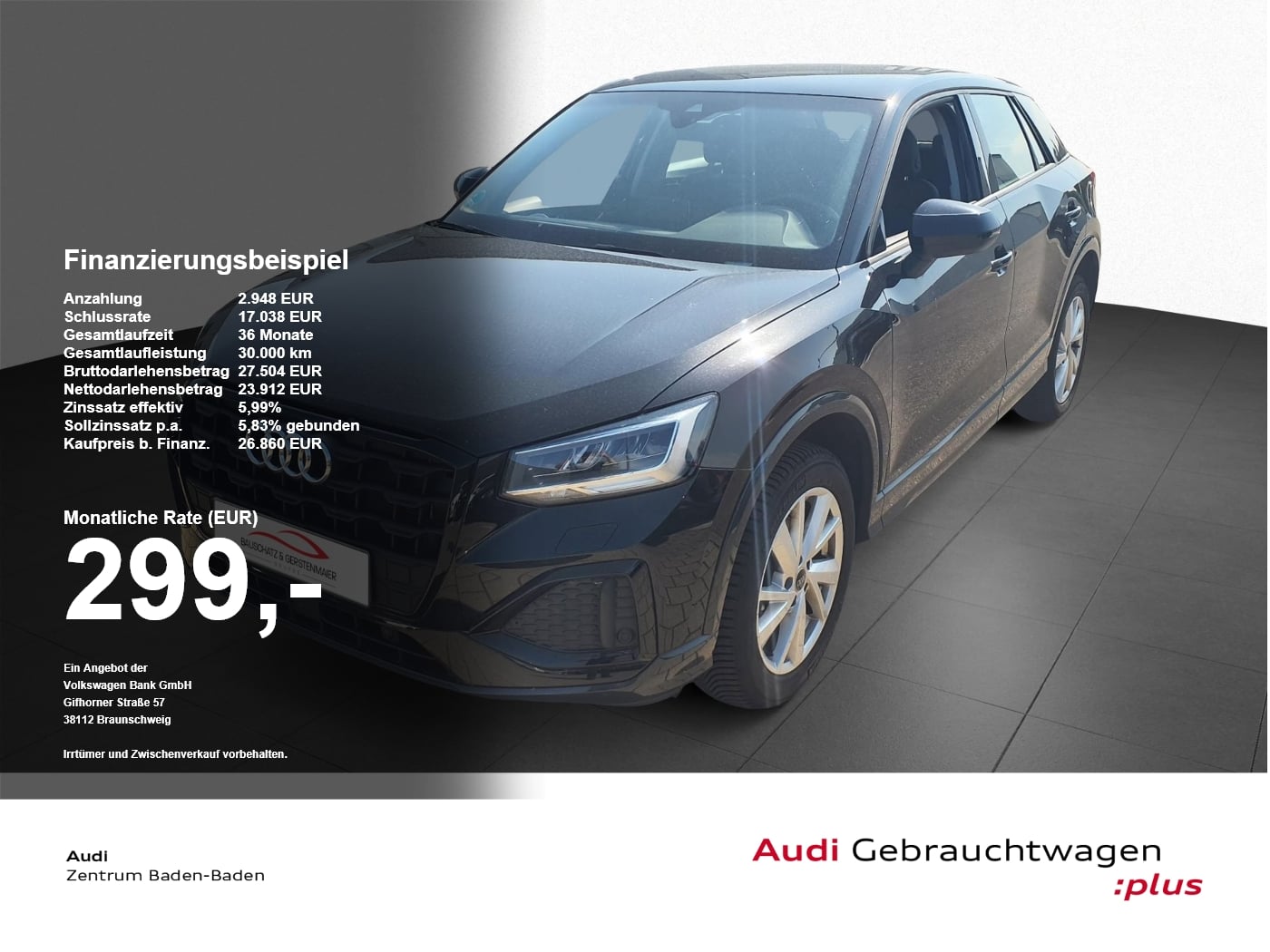 Audi Q2 35 TFSI advanced *LED*ACC*NAVI*SZH*SOUND*RFK* PDC ACC SpurH