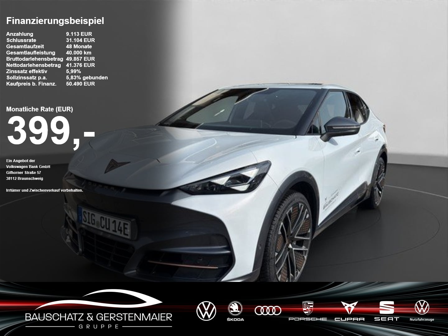 Cupra Tavascan VZ 4Drive 77 kWh
