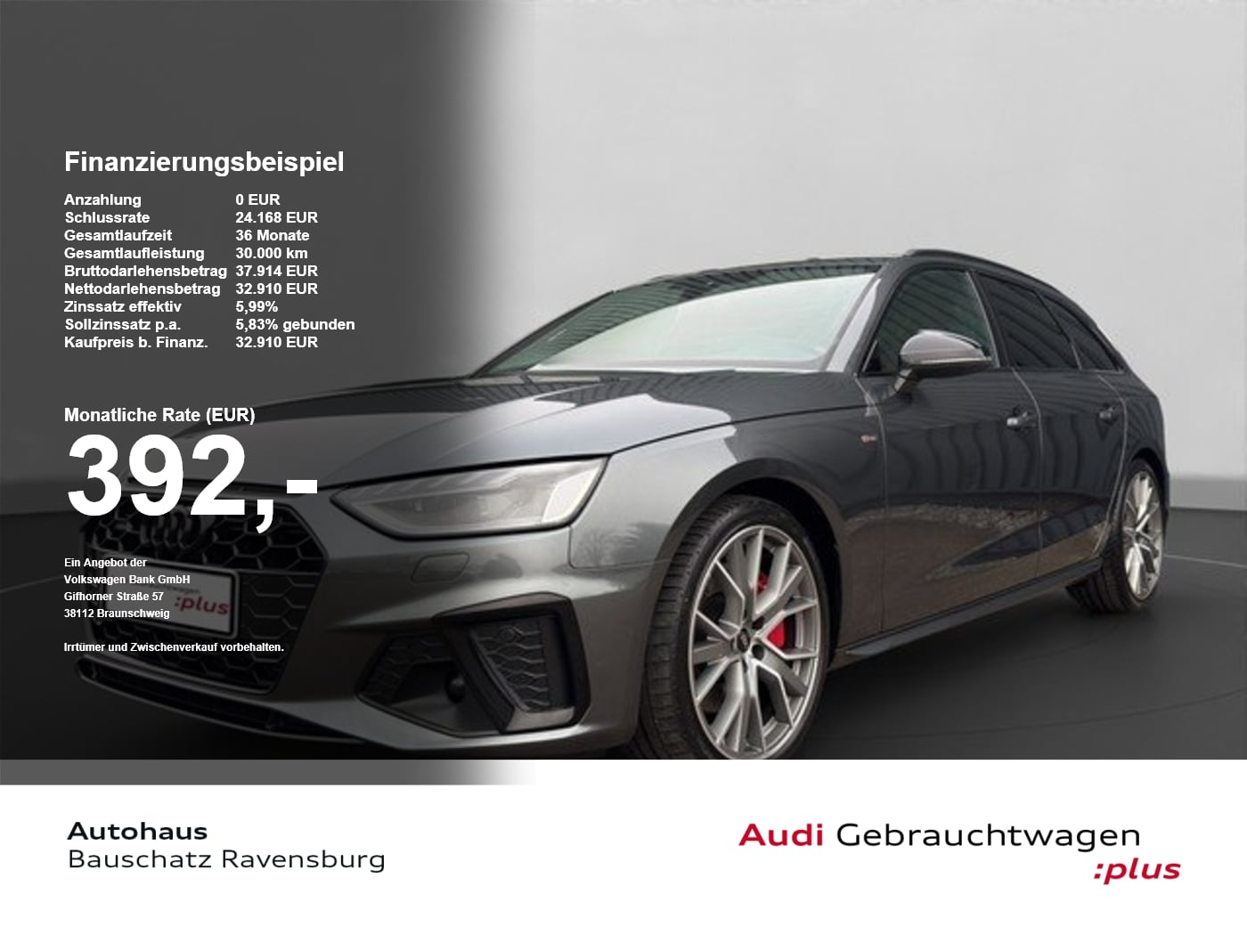Audi A4 Avant 45 TFSI quattro S line MATRIX*OPTIK*B&O