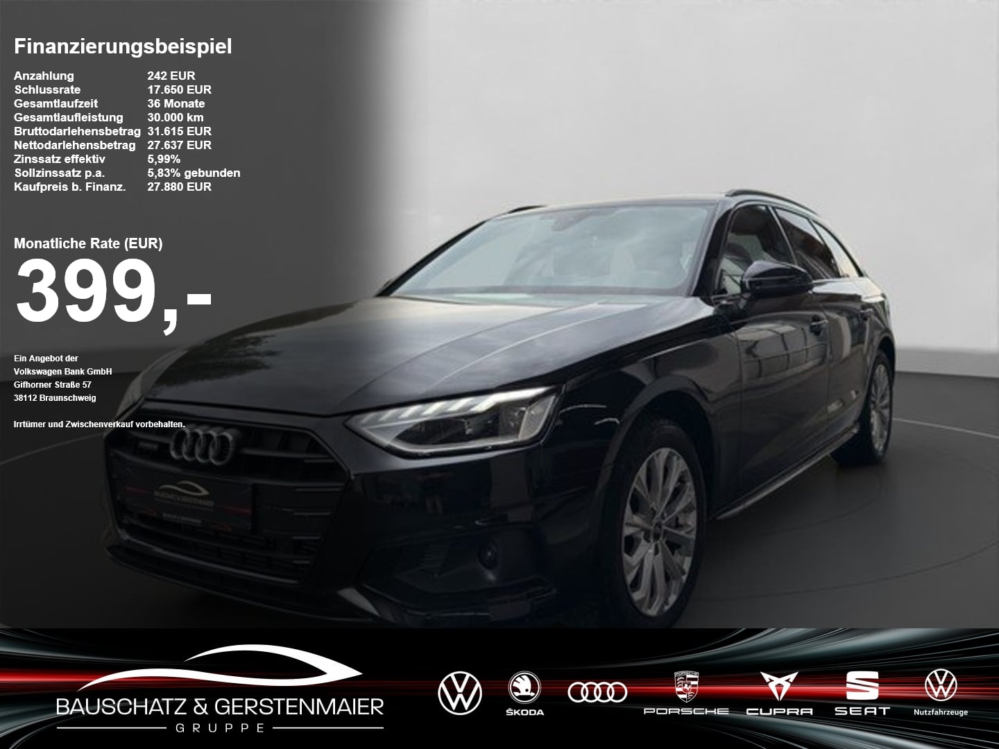 Audi A4 Avant 40 TFSI quattro advanced *LED*ACC*NAVI*