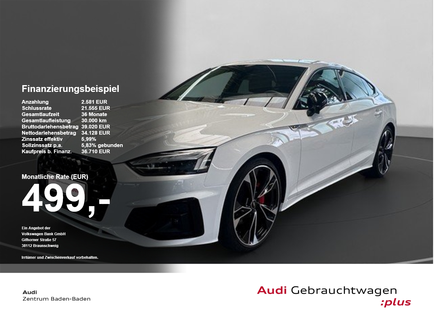 Audi A5 Sportback 40 TDI quattro S line *MATRIX*AHK*