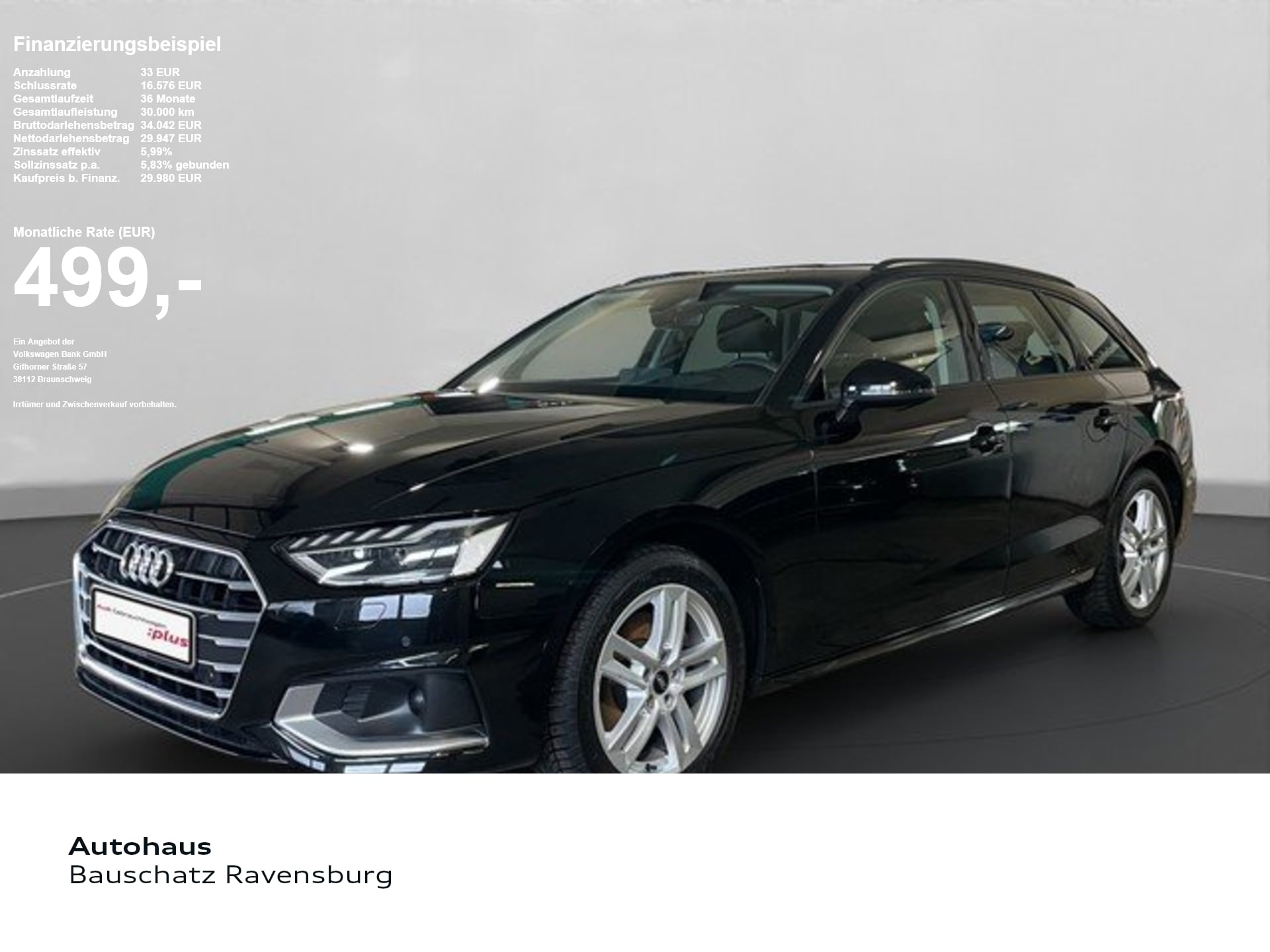 Audi A4 Avant 35 TDI ADVANCED *PANO*MATRIX*ACC*HEADUP