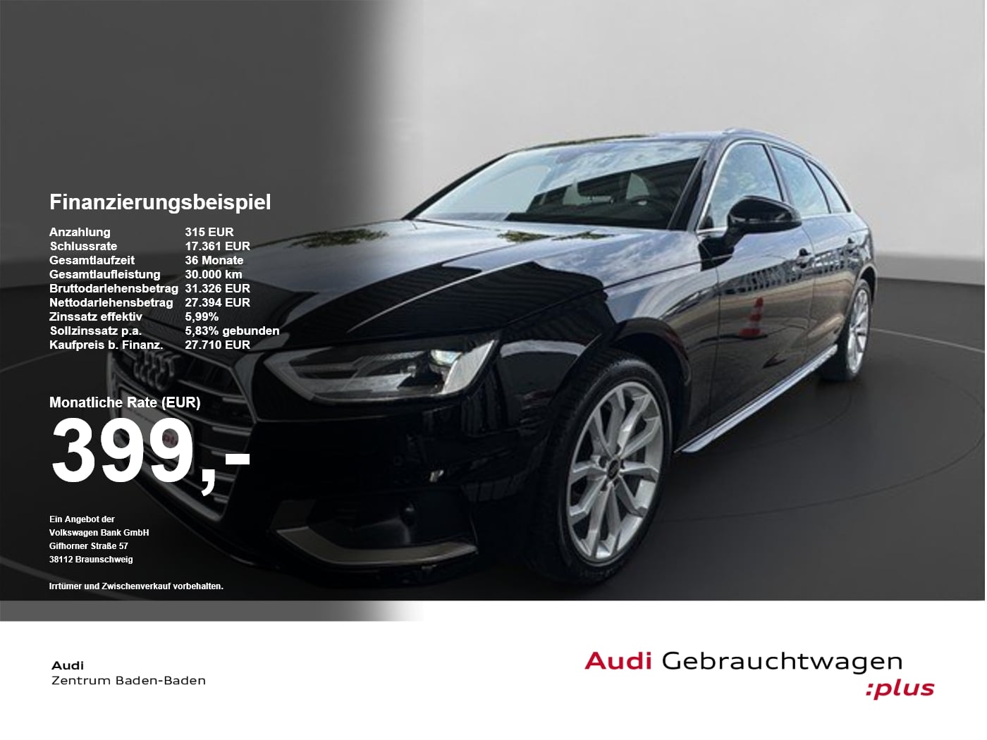 Audi A4 Avant 40 TDI quattro advanced *ACC*NAVI*SZH*