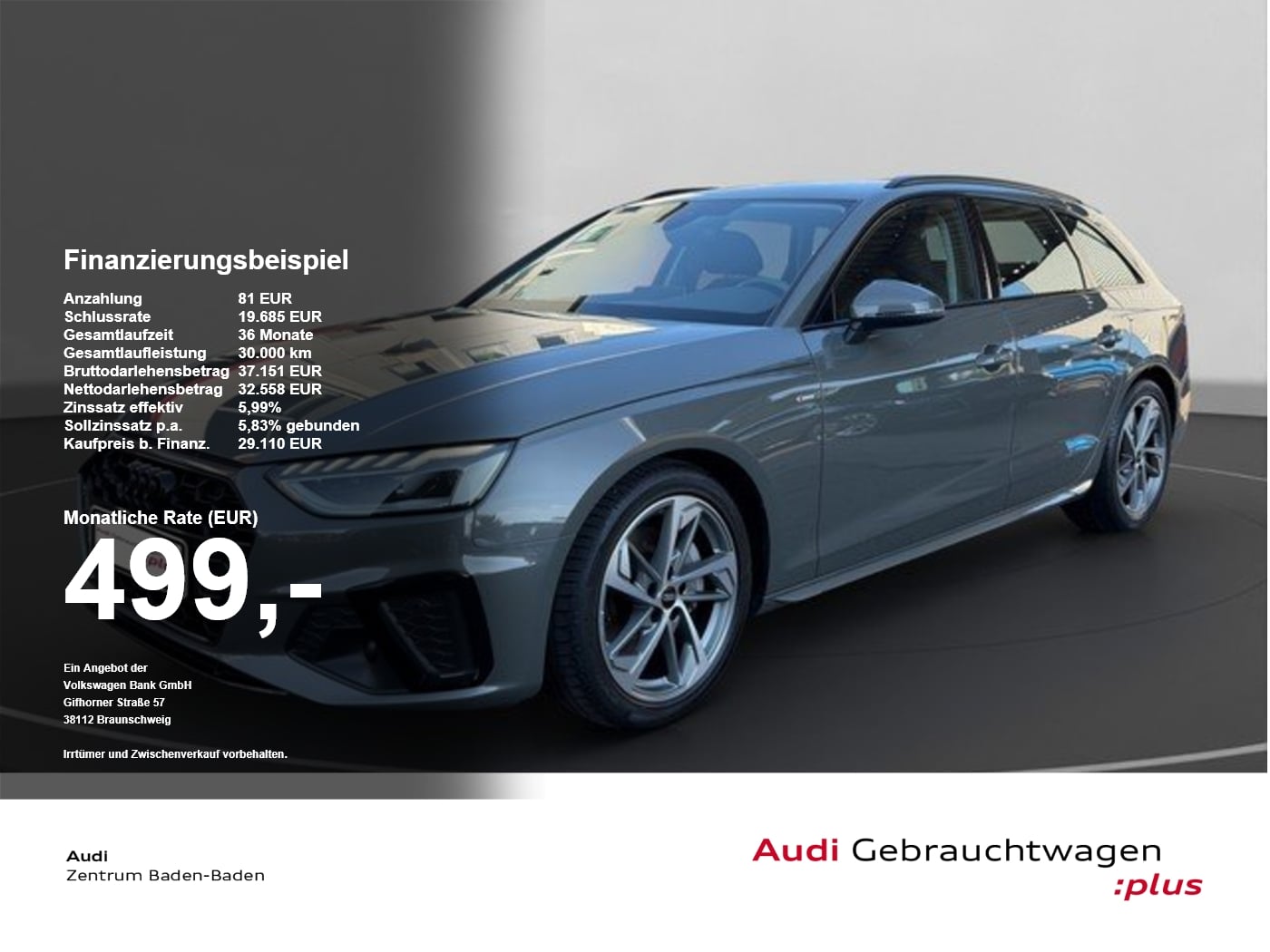 Audi A4 Avant 40 TDI quattro S line *LED*AHK*SOUND*