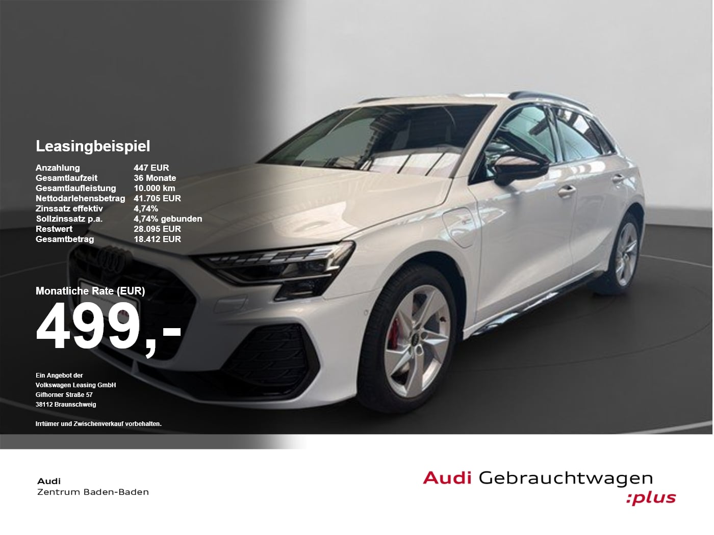 Audi A3 Sportback TFSI e S line AHK*NAVI*MATRIX*SONOS