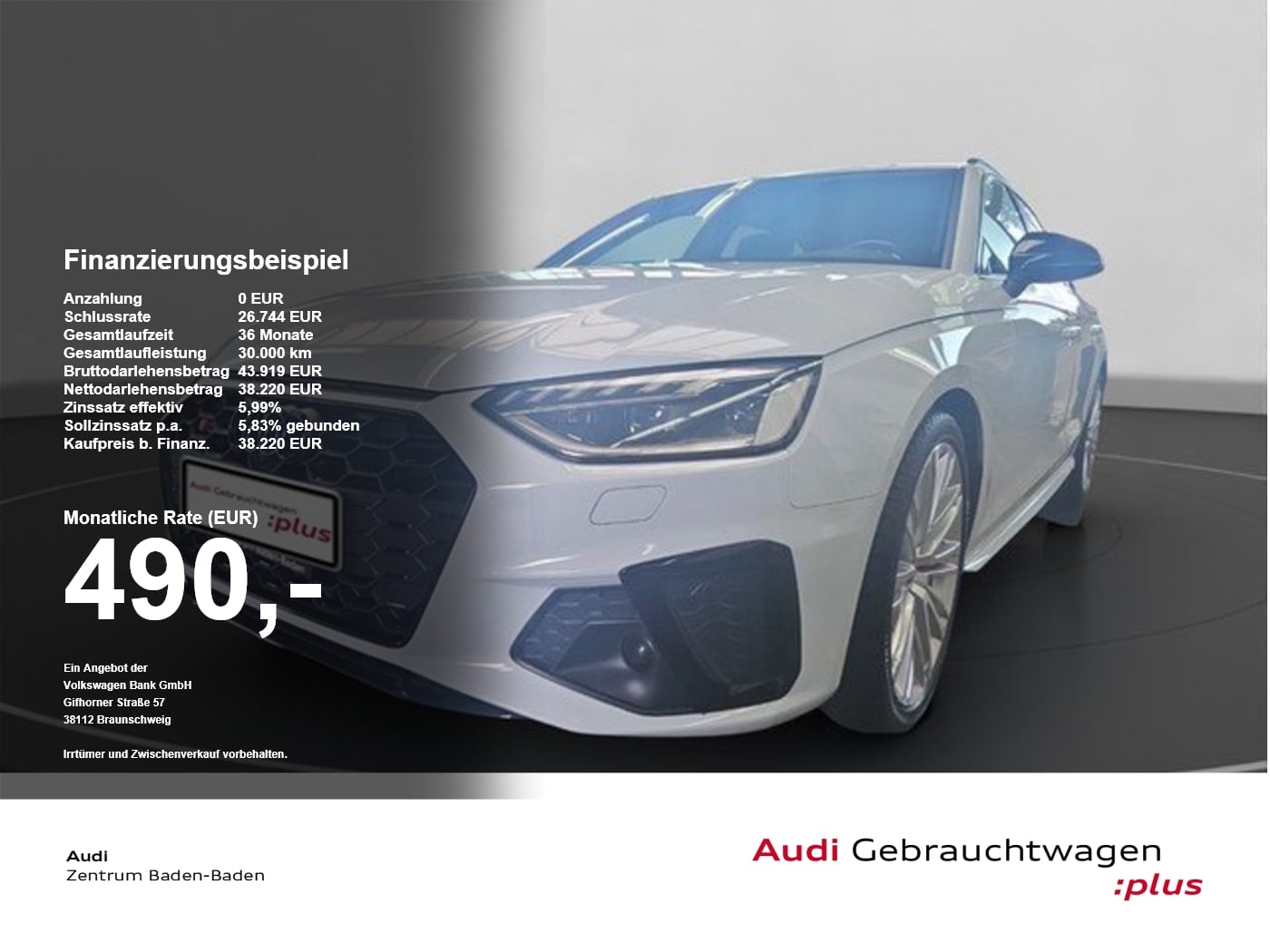 Audi S4 Avant 3.0 TDI quat. *NAVI*MATRIX*OPTIK*B&O* Virtual