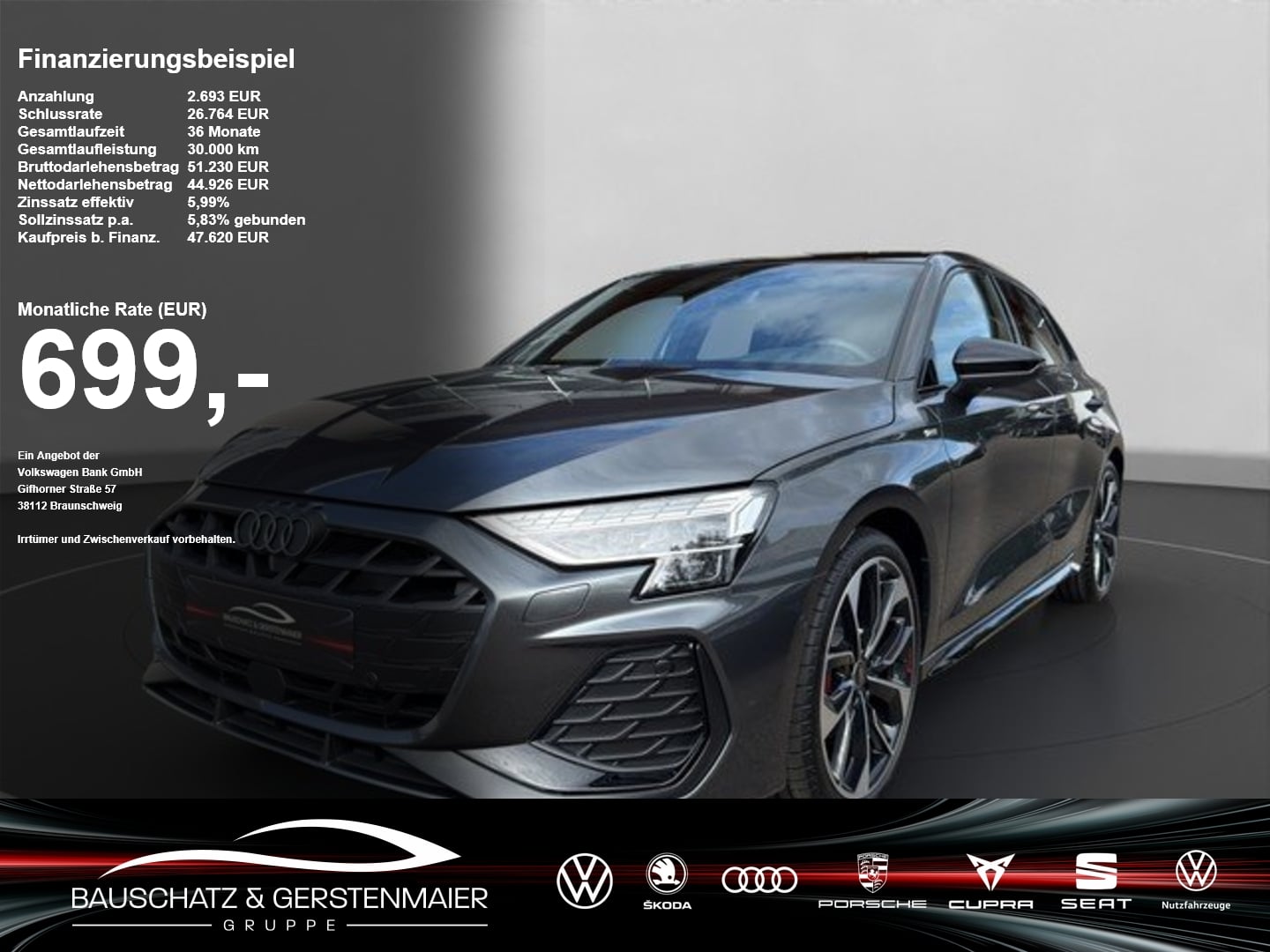Audi A3 Sportback35 S tronic S line
