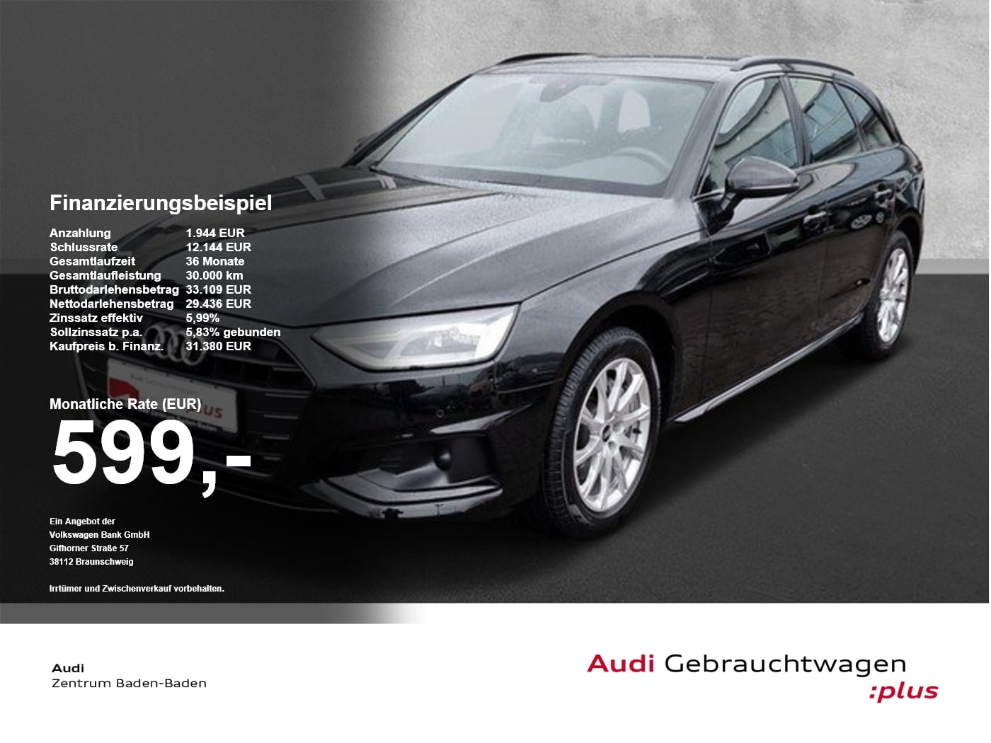 Audi A4 Avant 40 TDI quattro advanced LEDER*AHK*NAVI