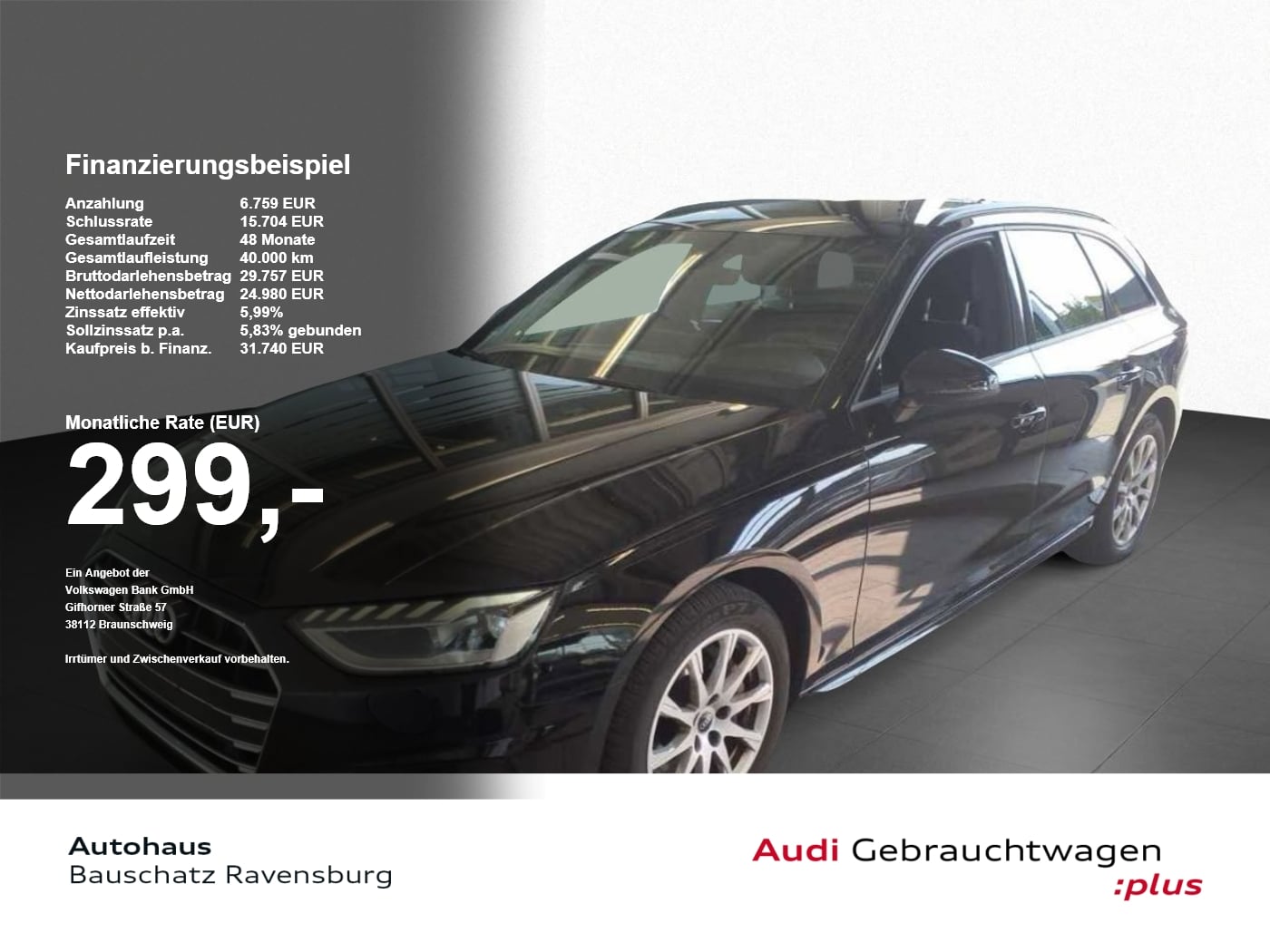 Audi A4 Avant 40 TDI quattro advanced *NAVI*LED*ACC*