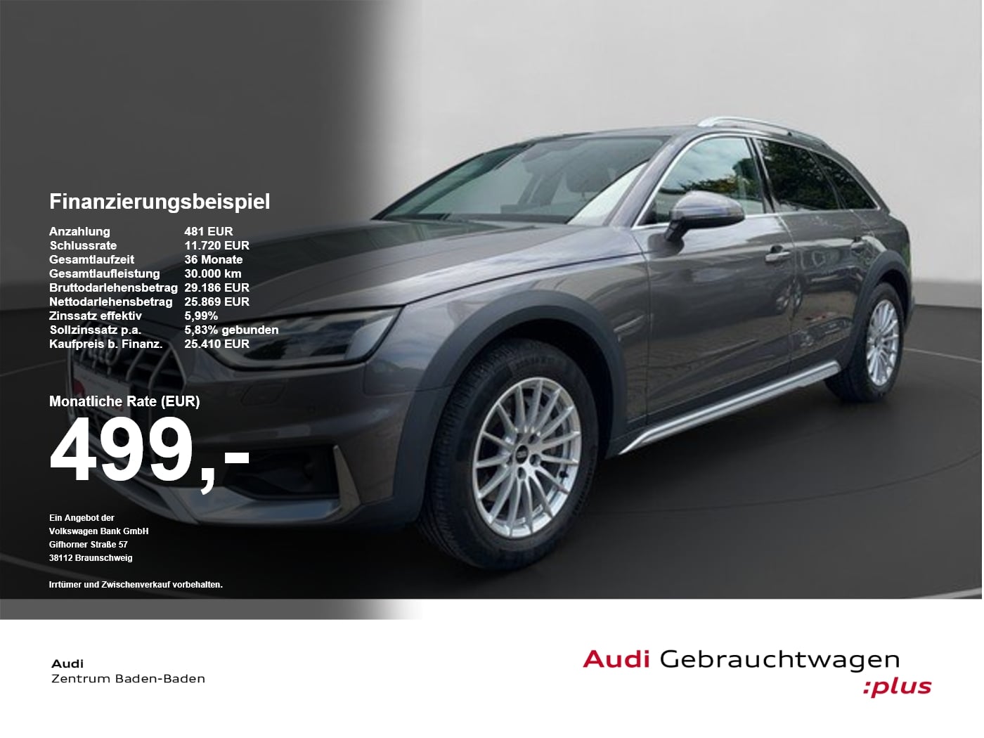 Audi A4 Allroad 40 TDI quattro *NAVI*LED*PANO*RFK* PDC