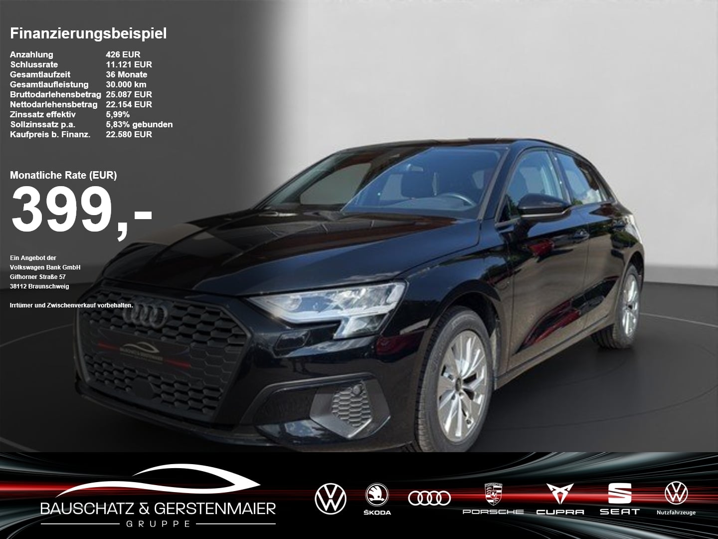 Audi A3 Sportback 40 TFSI e *SZH*GRA*VIRTUAL*MMI* PDC SHZ SpurH AUT