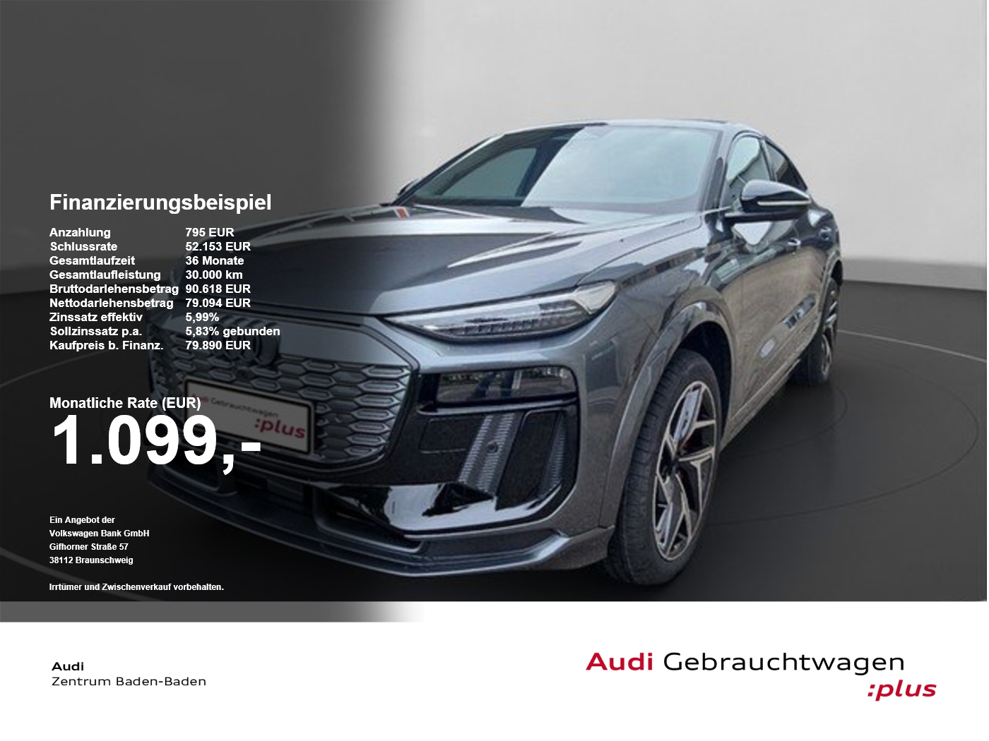Audi Q6 SB e-tron quattro Pano*AHK*Tech Pro*B&O