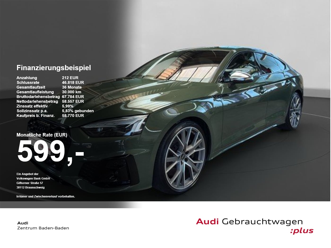 Audi S5 Sportback 3.0 TDI quattro *MATRIX*STHZ*B&O*