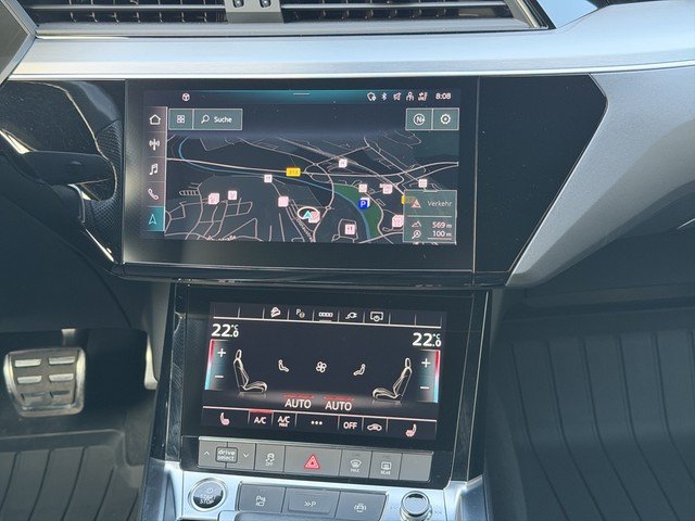 Audi Q8 e-tron 50 quat. advanced *AHK*B&O*MATRIX*LUFT Akustikglas