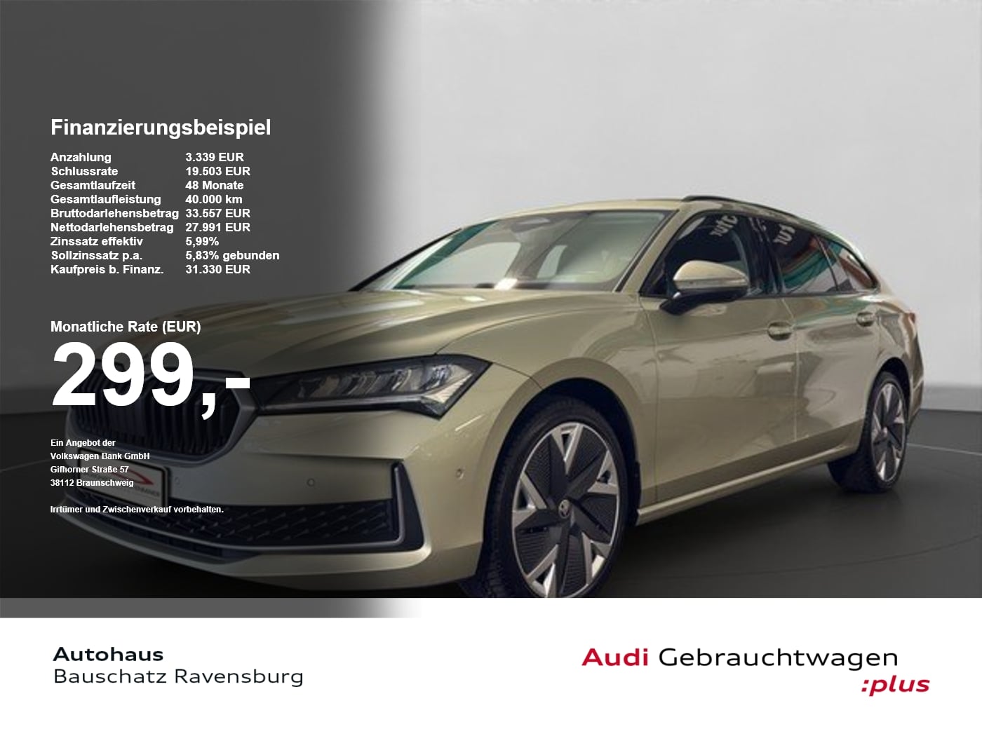 Skoda Superb Combi 2.0 TDI Selection *AHK*NAVI*LED* AHK